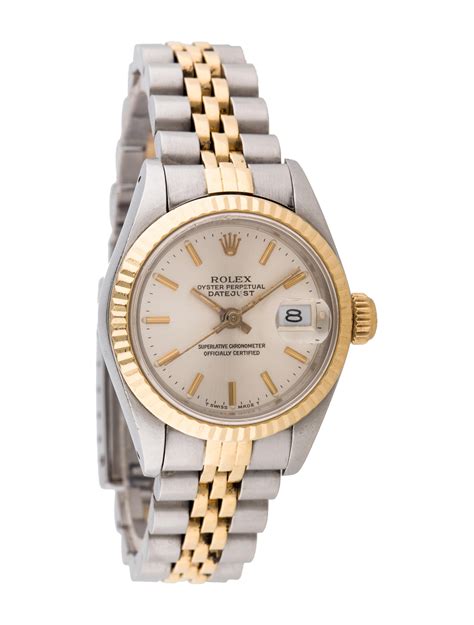 rolex oyster perpetual ladies datejust.